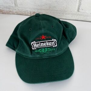 Heineken Green Baseball Cap Faded